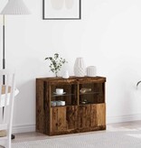 VidaXL Dressoir Bruin 81 x 37 x 67 cm Bewerkt hout