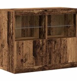 VidaXL Dressoir Bruin 81 x 37 x 67 cm Bewerkt hout
