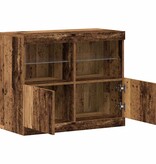 VidaXL Dressoir Bruin 81 x 37 x 67 cm Bewerkt hout