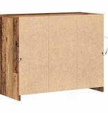 VidaXL Dressoir Bruin 81 x 37 x 67 cm Bewerkt hout
