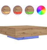 VidaXL Salontafel artisanaal eikenkleurig 100 x 100 x 31 cm