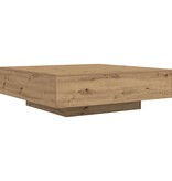 VidaXL Salontafel artisanaal eikenkleurig 100 x 100 x 31 cm
