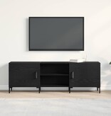 VidaXL TV-kast Zwart eiken 150 x 30 x 50 cm Bewerkt hout
