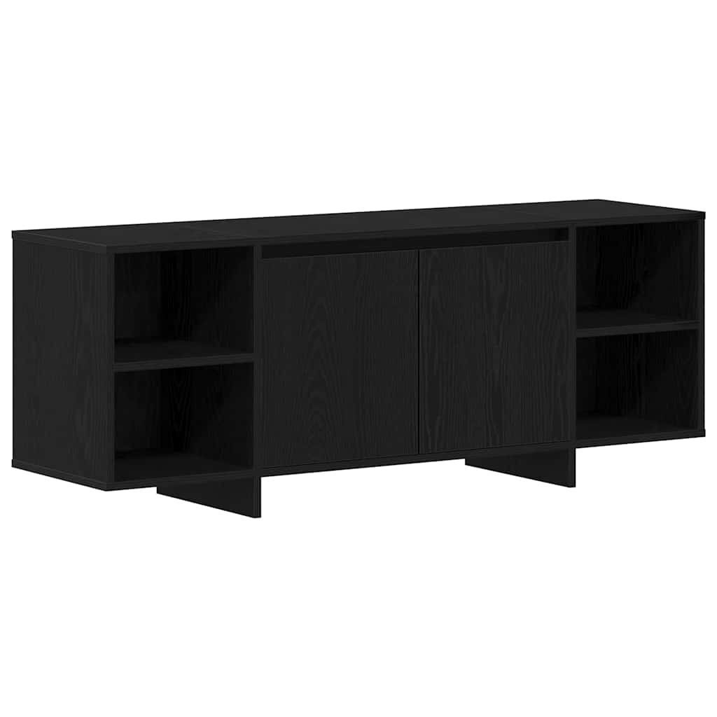 VidaXL TV-stand Zwart 120 x 30 x 40.5 cm Bewerkt hout