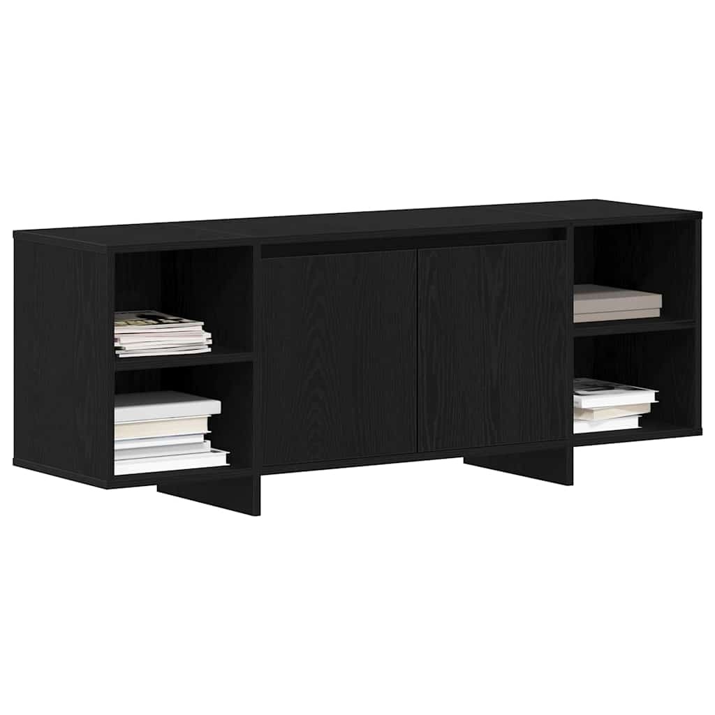 VidaXL TV-stand Zwart 120 x 30 x 40.5 cm Bewerkt hout
