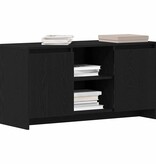 VidaXL TV-stand Zwart 102 x 37.5 x 52.5 cm Bewerkt hout