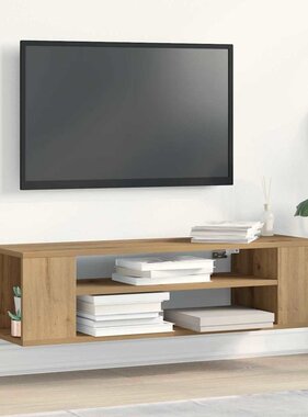 VidaXL TV-kast Beige 100 x 30 x 26.5 cm Bewerkt hout