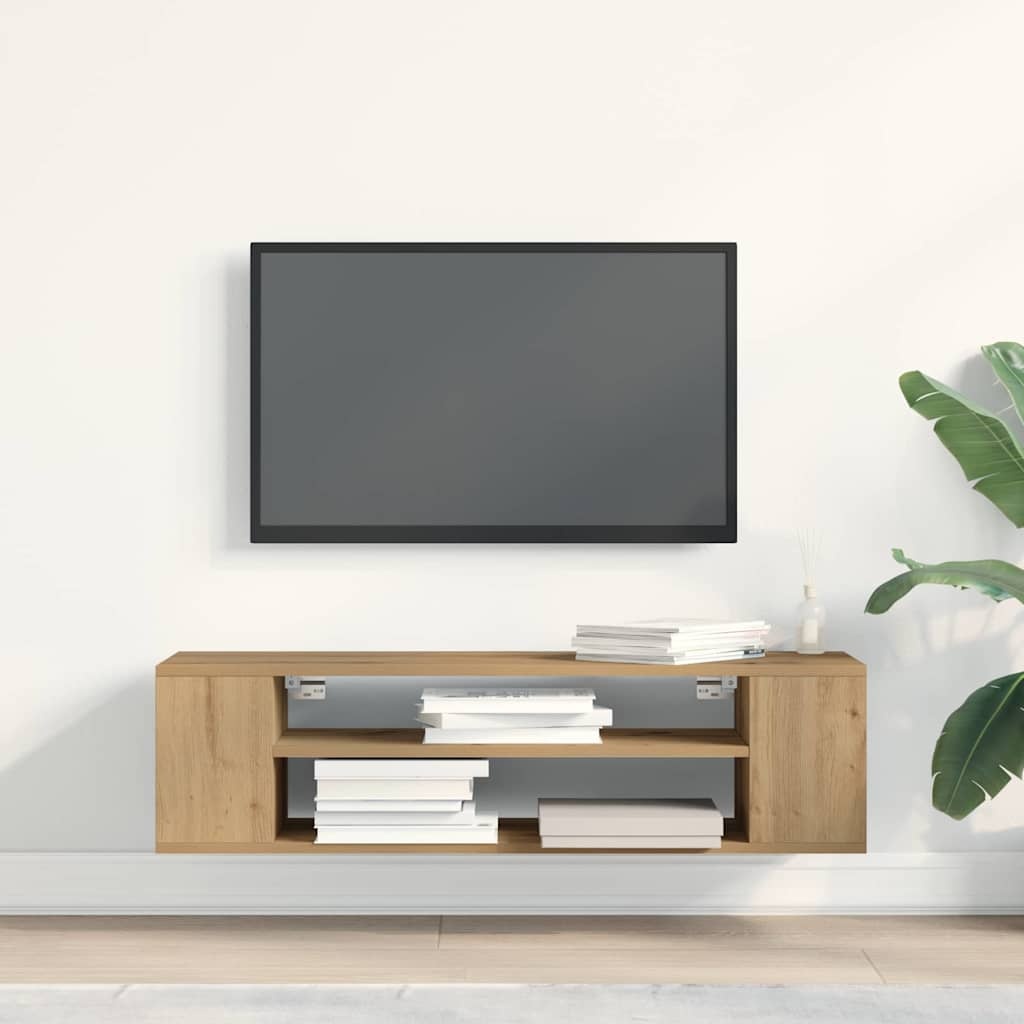 VidaXL TV-kast Beige 100 x 30 x 26.5 cm Bewerkt hout