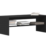 VidaXL Tv-meubel 100x40x40 cm bewerkt hout zwart