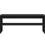 VidaXL Tv-meubel 100x40x40 cm bewerkt hout zwart