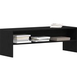VidaXL TV-meubel 120x40x40 cm spaanplaat zwart eikenkleurig
