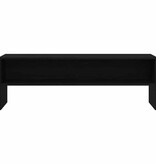VidaXL TV-meubel 120x40x40 cm spaanplaat zwart eikenkleurig