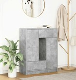 VidaXL Dressoir met lades en deuren 73x31x90 cm betongrijs