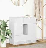 VidaXL Dressoir met lades en deuren 70,5x34x74,5 cm wit