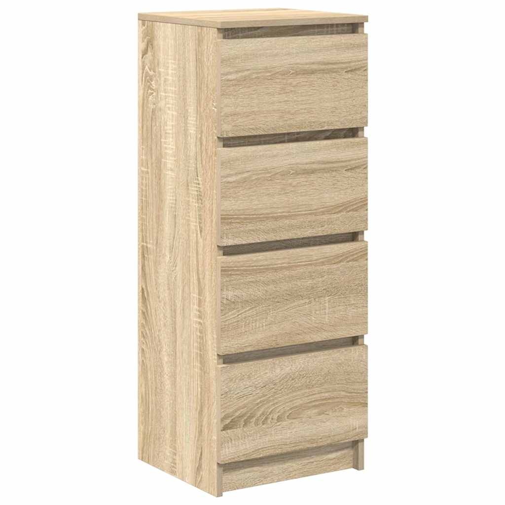VidaXL Dressoir 37,5x35x99 cm spaanplaat sonoma eikenkleurig