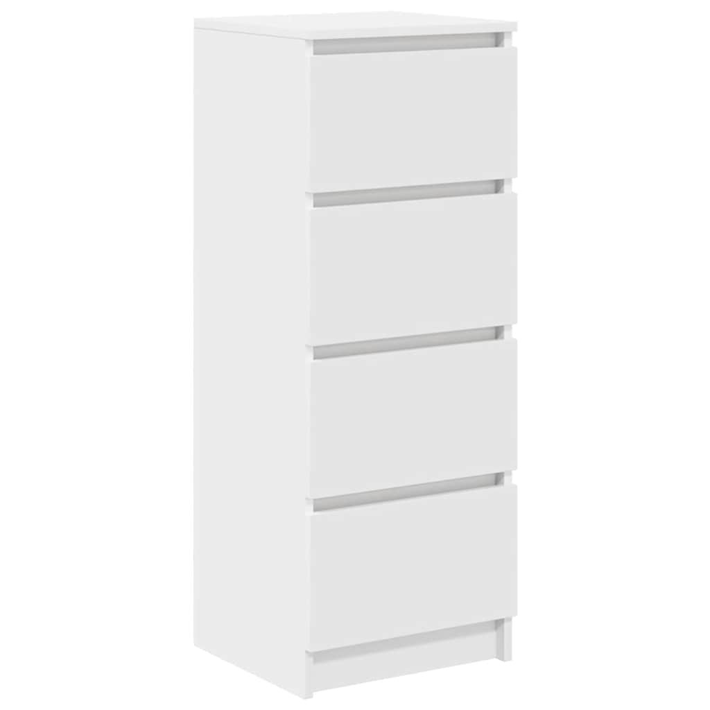 VidaXL Dressoir 37,5x35x99 cm spaanplaat wit