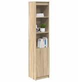 VidaXL Highboard 37,5x35x180 cm spaanplaat sonoma eikenkleurig