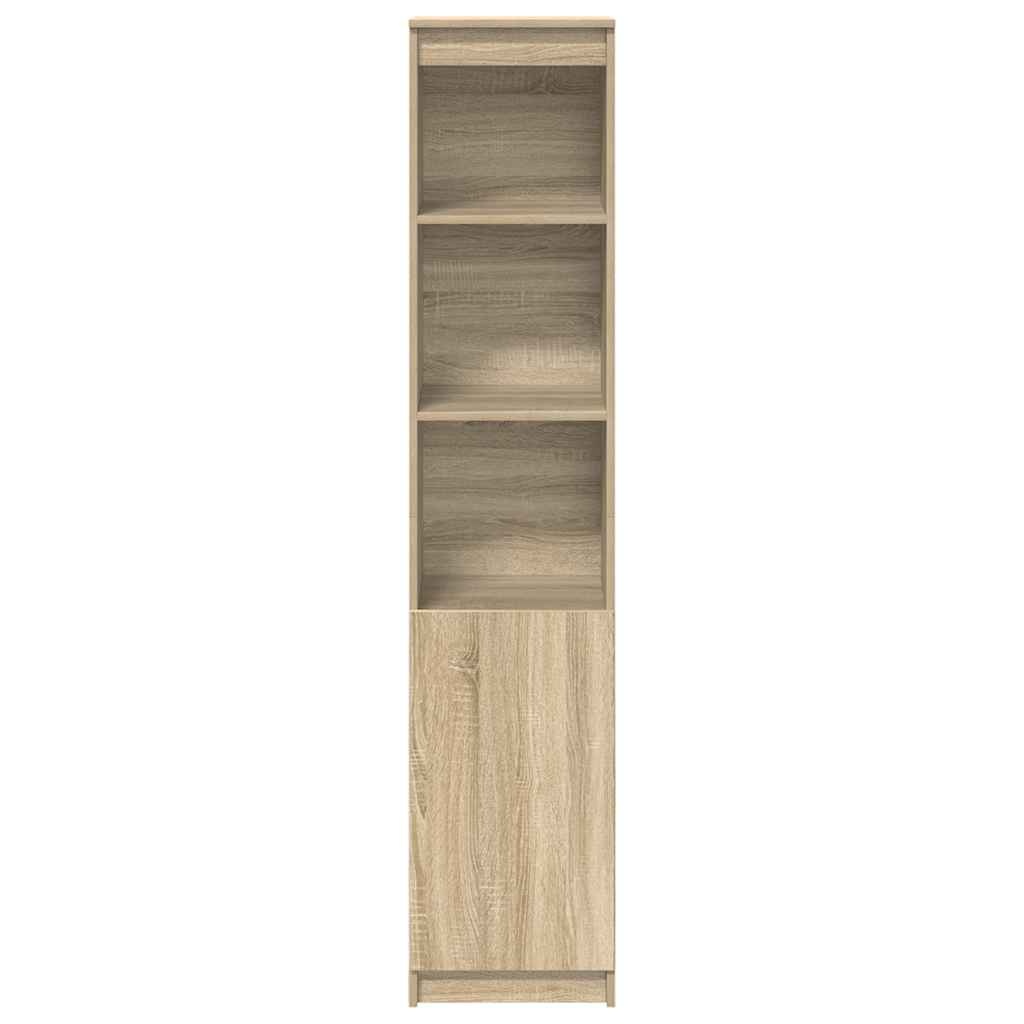VidaXL Highboard 37,5x35x180 cm spaanplaat sonoma eikenkleurig