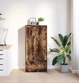 VidaXL Kast met lade 55,5x34x119,5 cm spaanplaat gerookt eikenkleurig