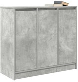 VidaXL Dressoir 85x34x76 cm bewerkt hout betongrijs