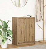 VidaXL Dressoir ambachtelijk spaanplaat hout ambachtelijk 57x34x76 cm