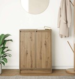VidaXL Dressoir ambachtelijk spaanplaat hout ambachtelijk 57x34x76 cm