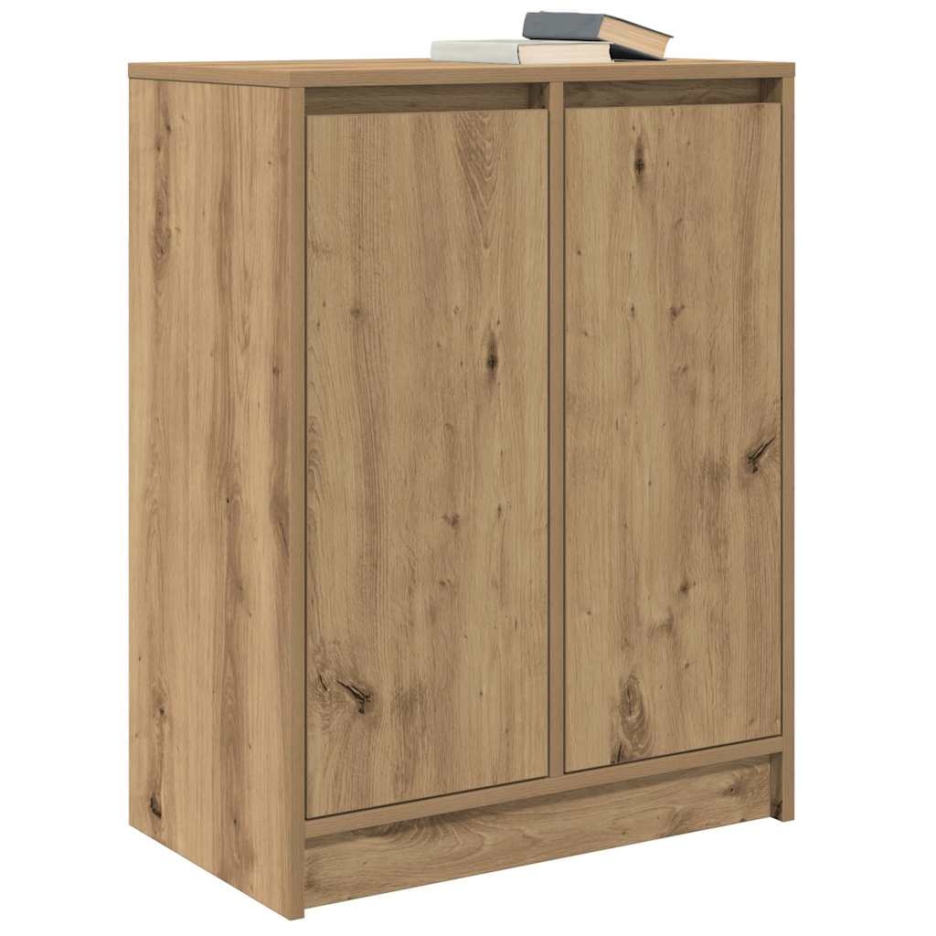 VidaXL Dressoir ambachtelijk spaanplaat hout ambachtelijk 57x34x76 cm