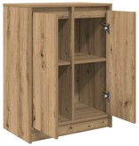 VidaXL Dressoir ambachtelijk spaanplaat hout ambachtelijk 57x34x76 cm