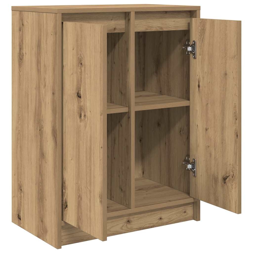 VidaXL Dressoir ambachtelijk spaanplaat hout ambachtelijk 57x34x76 cm