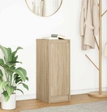 VidaXL Dressoir 29,5x34x76 cm bewerkt hout sonoma eikenkleurig