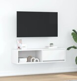 VidaXL Tv-meubel 100x31x25,5 cm bewerkt hout wit