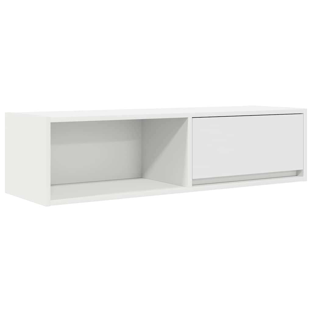 VidaXL Tv-meubel 100x31x25,5 cm bewerkt hout wit