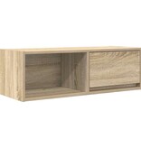 VidaXL Tv-meubel 80x31x25,5 cm bewerkt hout sonoma eikenkleurig