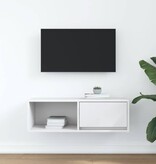 VidaXL TV-meubel 80x31x25,5 cm bewerkt hout wit