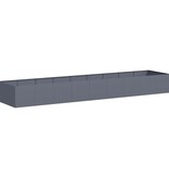 VidaXL Plantenbak 360x80x40 cm staal antracietkleurig