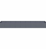 VidaXL Plantenbak 360x80x40 cm staal antracietkleurig