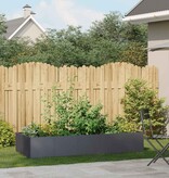 VidaXL Plantenbak 200x80x40 cm staal antracietkleurig