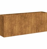 VidaXL Plantenbak roestig 200x40x80 cm weervast staal