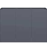 VidaXL Plantenbak 120x40x80 cm koudgewalst staal antracietkleurig
