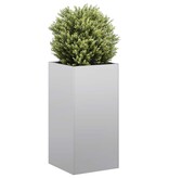 VidaXL Plantenbak 40x40x80 cm gegalvaniseerd staal