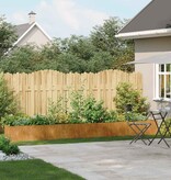 VidaXL Plantenbak roestig 360x40x40 cm weervast staal