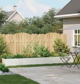 VidaXL Plantenbak 360x40x40 cm koudgewalst staal wit