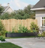 VidaXL Plantenbak 280x40x40 cm koudgewalst staal zwart