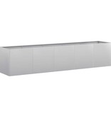 VidaXL Plantenbak 200x40x40 cm gegalvaniseerd staal