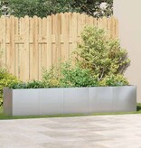 VidaXL Plantenbak 200x40x40 cm gegalvaniseerd staal