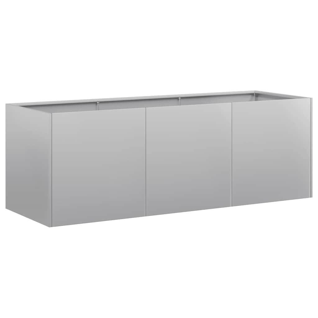 VidaXL Plantenbak 120x40x40 cm gegalvaniseerd staal