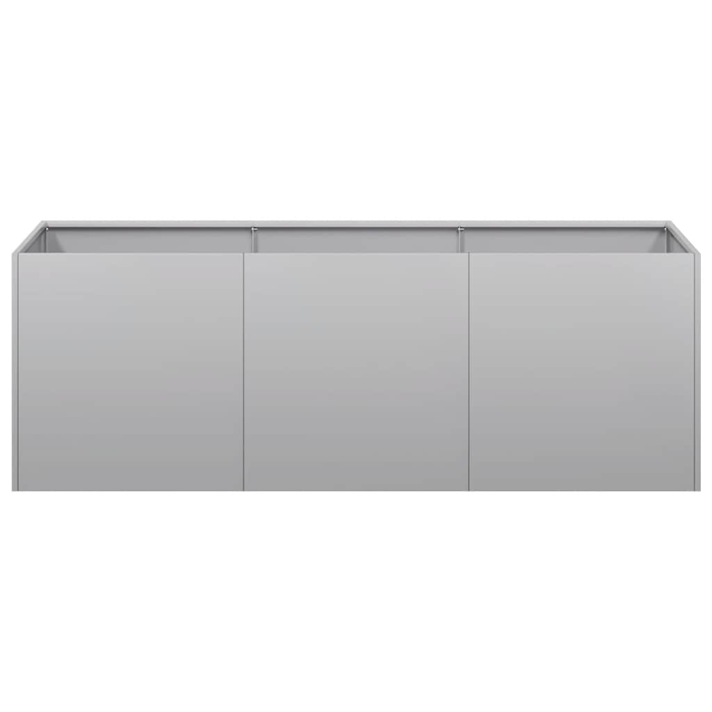 VidaXL Plantenbak 120x40x40 cm gegalvaniseerd staal