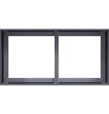 VidaXL Plantenbak 80x40x40 cm koudgewalst staal antracietkleurig