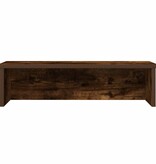 VidaXL Keukenrekken stapelbaar 2 st 60x15x16 cm gerookt eikenkleurig