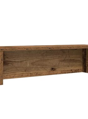 VidaXL Keukenrek stapelbaar 50x15x16 cm bewerkt hout oud houtkleurig